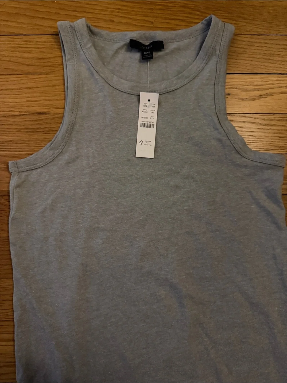 J. Crew Gray Tank Dress